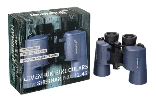photograph Levenhuk New Sherman PLUS 12x42 Binoculars,  5