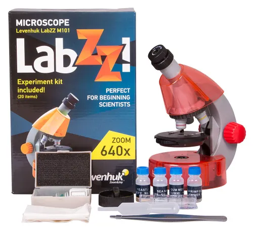 image Levenhuk LabZZ M101 Microscope,  9