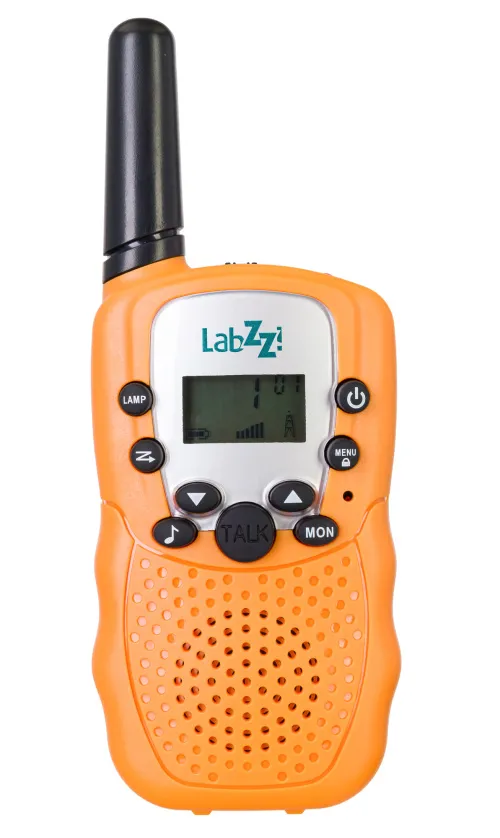 photo Levenhuk LabZZ WTT10 Orange Walkie Talkie and Binoculars Set - Exhibition Item,  9