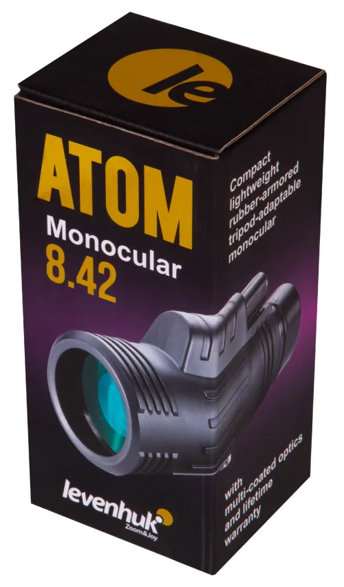 photo Levenhuk Atom 8x42 Monocular,  10