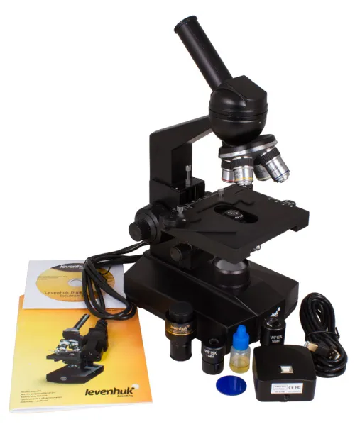 image Levenhuk D320L 3.1M Digital Monocular Microscope - Exhibition Item,  12