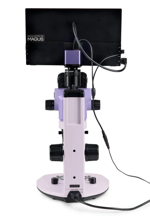 photograph MAGUS Stereo D7T LCD BASE Digital Stereomicroscope,  7
