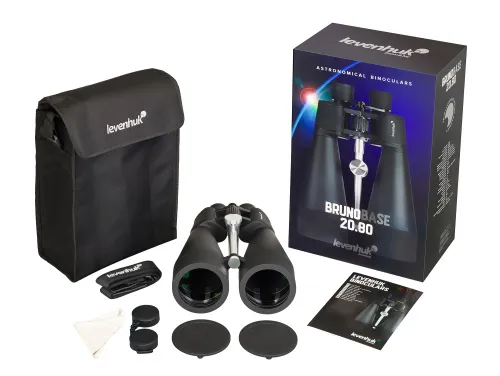 photo Levenhuk Bruno BASE 20x80 Binoculars - Exhibition Item,  2