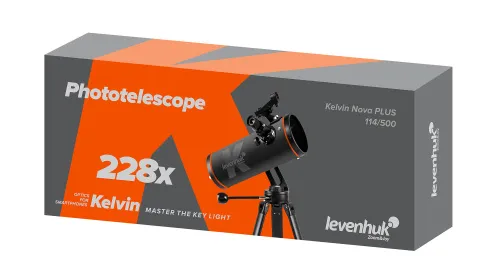 photo Levenhuk Kelvin Nova PLUS 114/500 Phototelescope,  8