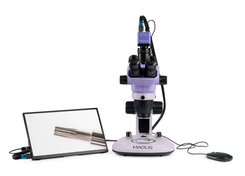 photograph MAGUS Stereo D7T LCD BASE Digital Stereomicroscope,  5