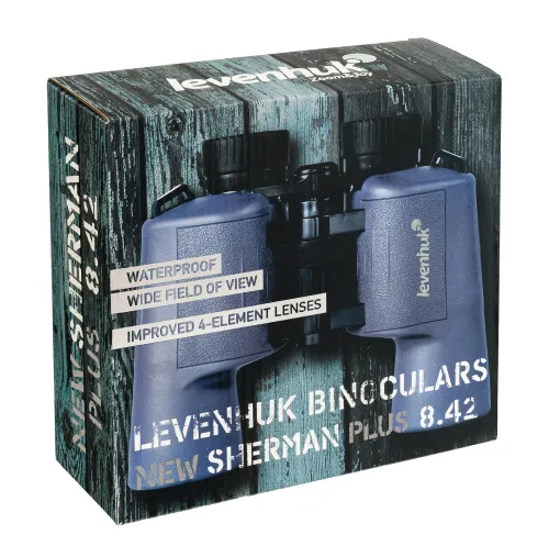 photograph Levenhuk New Sherman PLUS 8x42 Binoculars,  13