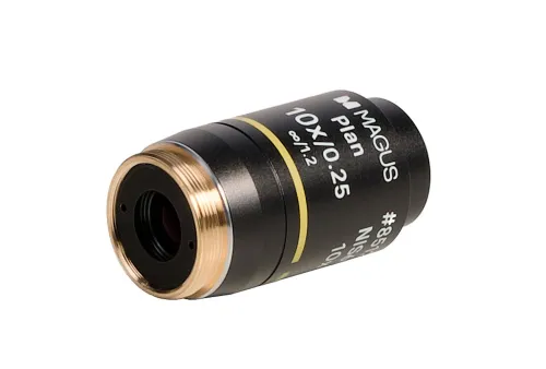 photo MAGUS 10PL60V Plan 10х/0.25 ∞/1.2 H60mm Objective,  4