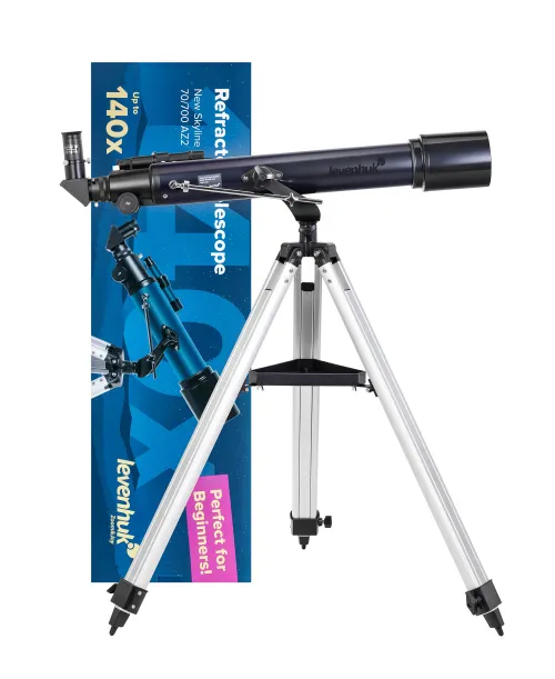 picture Levenhuk New Skyline BASE 70/700 AZ2 Telescope,  2
