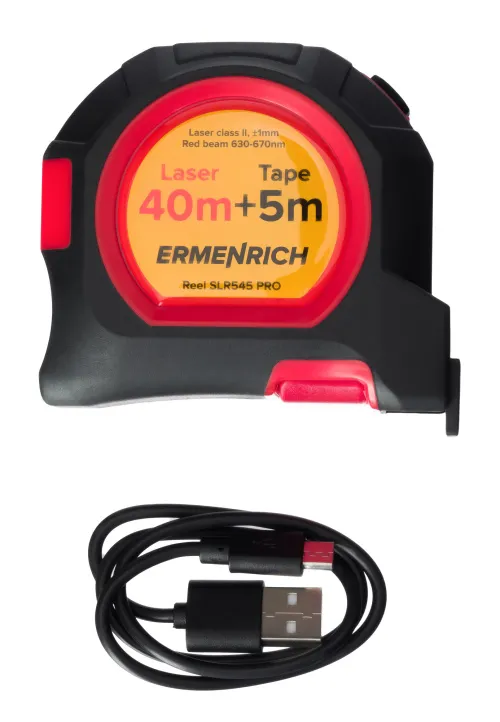 photograph Ermenrich Reel SLR545 PRO Laser Tape Measure,  2