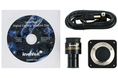 photo Levenhuk MED D40T Digital Trinocular Microscope,  7