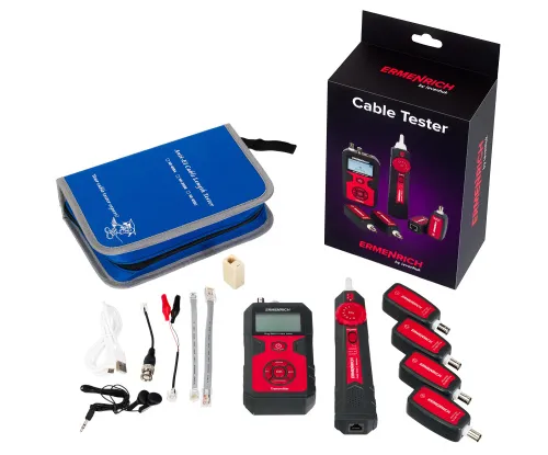 image Ermenrich Ping SM110 Cable Tester ,  2