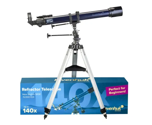 photo  Levenhuk New Skyline BASE 70/900 EQ1 Telescope,  2