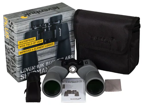 image Levenhuk Sherman PLUS 12x50 Binoculars  - Exhibition Item,  3