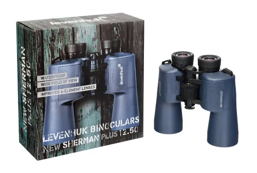 picture Levenhuk New Sherman PLUS 12x50 Binoculars,  5
