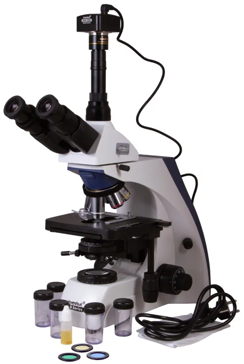 photograph Levenhuk MED D35T Digital Trinocular Microscope,  2