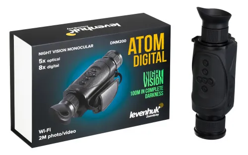 photograph Levenhuk Atom Digital DNM200 Night Vision Monocular,  4