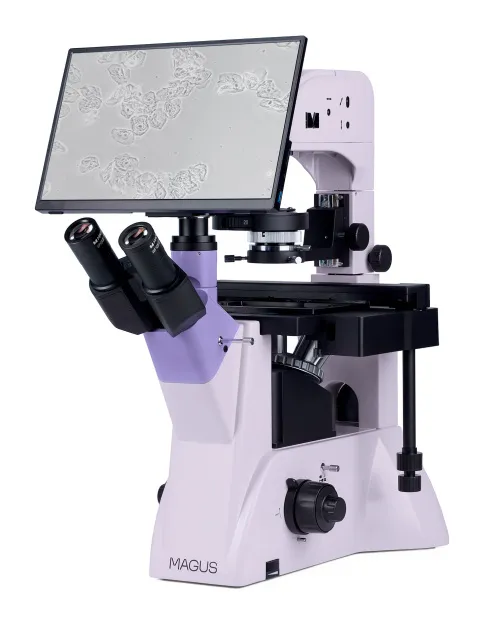 photograph MAGUS Bio VD350 LCD Biological Inverted Digital Microscope,  3