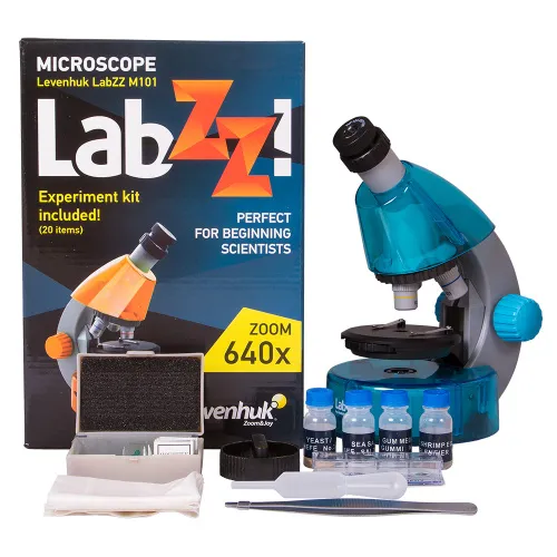 image Levenhuk LabZZ M101 Microscope,  10