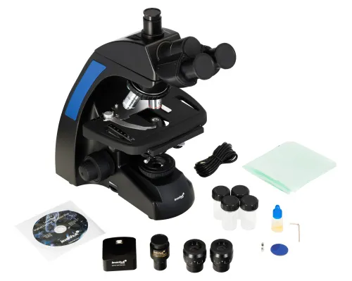 photograph Levenhuk D870T 8M Digital Trinocular Microscope - Exhibition Item,  2