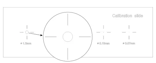 picture MAGUS CS5 Calibration Slide (XY0.01/0.07/0.15/0.6/1.5),  4