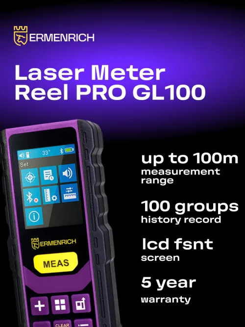 picture Ermenrich Reel PRO GL100 Laser Meter,  8