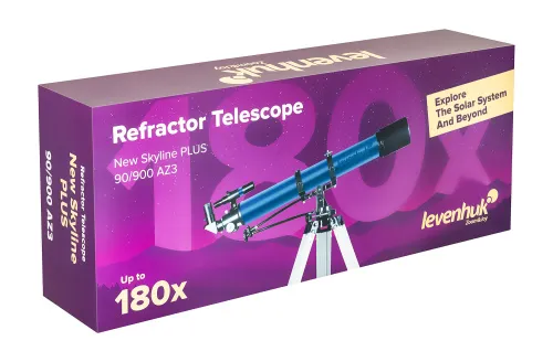 photograph Levenhuk New Skyline PLUS 90/900 AZ3 Telescope,  13