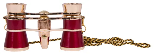 photo Levenhuk Broadway 325F Opera Glasses (with LED light and chain),  8