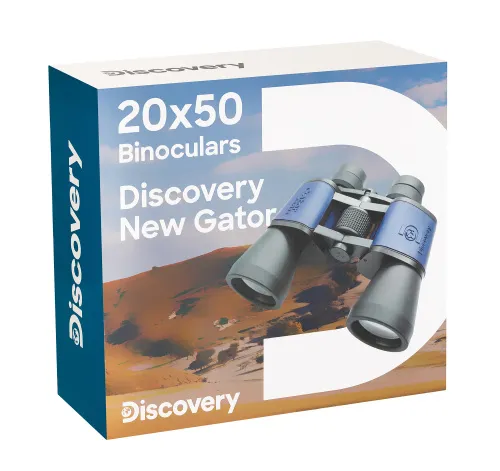 photo Levenhuk Discovery New Gator 20x50 Binoculars,  13