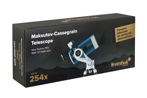 image Levenhuk New Skyline PRO MAK 127/1500 AZ5 Telescope,  14