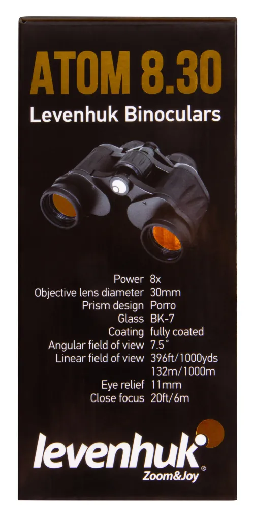 image Levenhuk Atom 8x30 Binoculars,  16