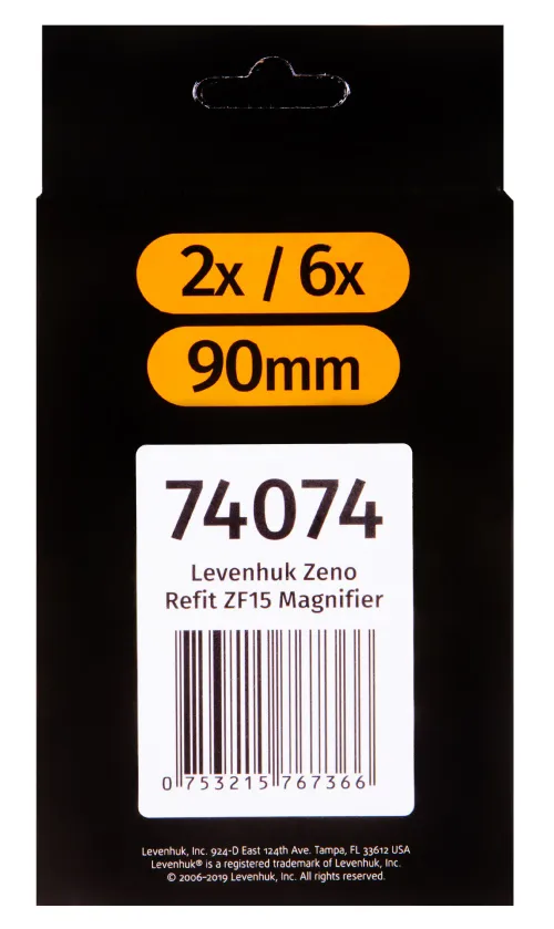 photo Levenhuk Zeno Refit ZF15 Magnifier,  10