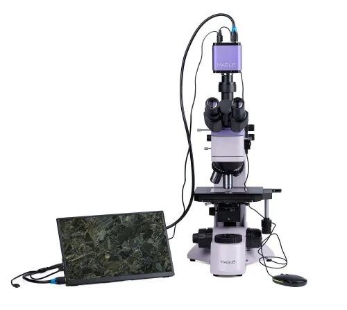 photo MAGUS Metal D600 BD LCD Metallurgical Digital Microscope,  6