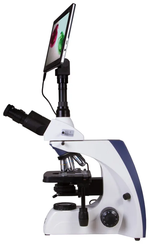photograph Levenhuk MED D30T LCD Digital Trinocular Microscope,  9