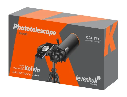photograph Levenhuk Kelvin MAK80 AZ Phototelescope,  13