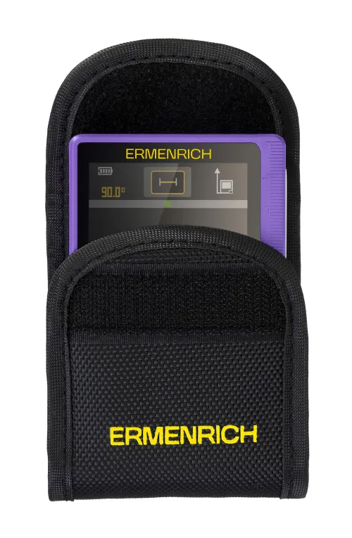 photograph Ermenrich Verk LQ60 3-in-1 Digital Level with Laser Meter,  3
