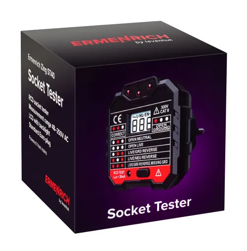 picture Ermenrich Zing ST40 Socket Tester,  5