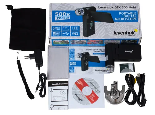 image Levenhuk DTX 500 Mobi Digital Microscope,  11