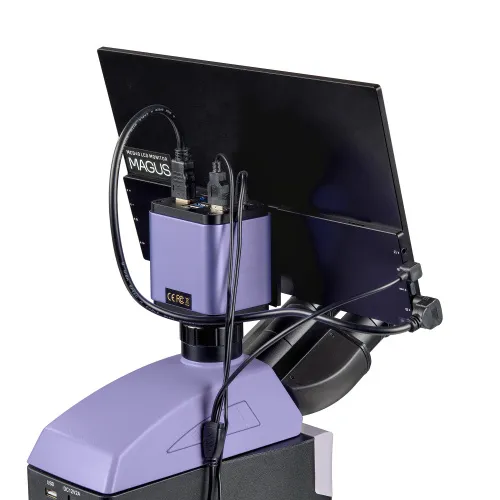 photo MAGUS Lum D460L LCD Fluorescence Digital Microscope,  23