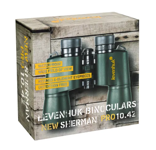 photograph Levenhuk New Sherman PRO 10x42 Binoculars,  13