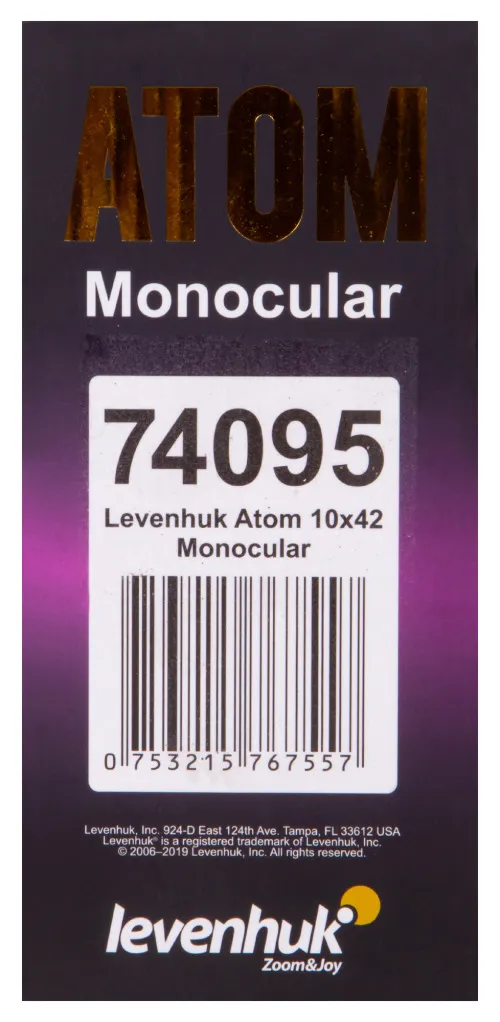 picture Levenhuk Atom 10x42 Monocular,  13