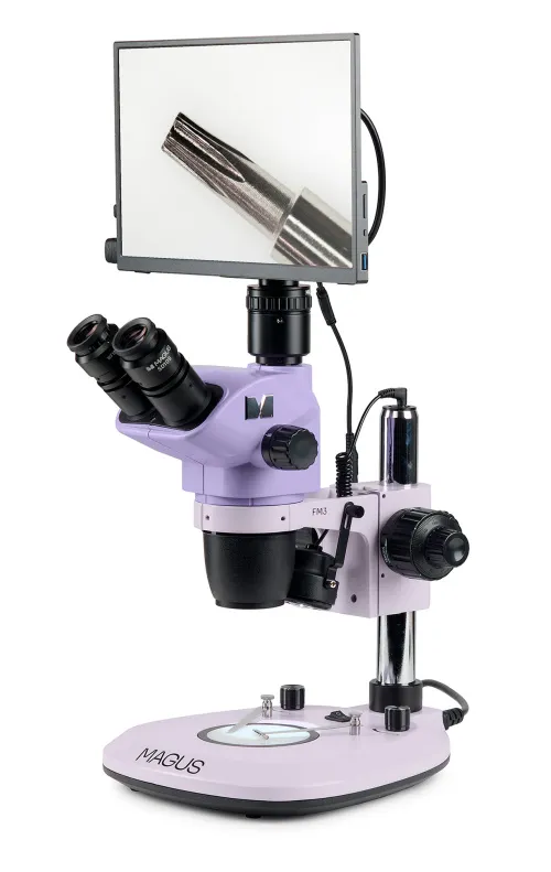 photograph MAGUS Stereo D8T LCD BASE Digital Stereomicroscope,  2