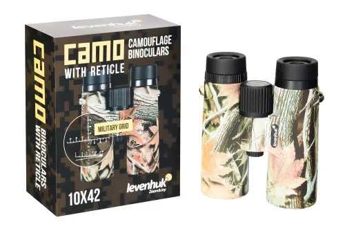 photo Levenhuk Camo 10x42 Binoculars with Reticle,  6
