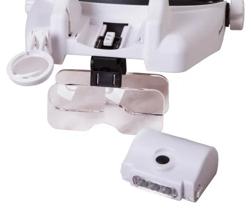 photo Levenhuk Zeno Vizor H7 Head Magnifier - Exhibition Item,  5