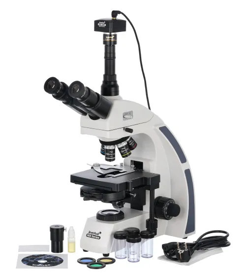 image Levenhuk MED D45T Digital Trinocular Microscope,  2