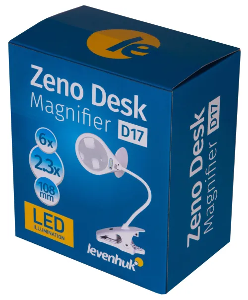 photo Levenhuk Zeno Desk D17 Magnifier - Exhibition Item,  11