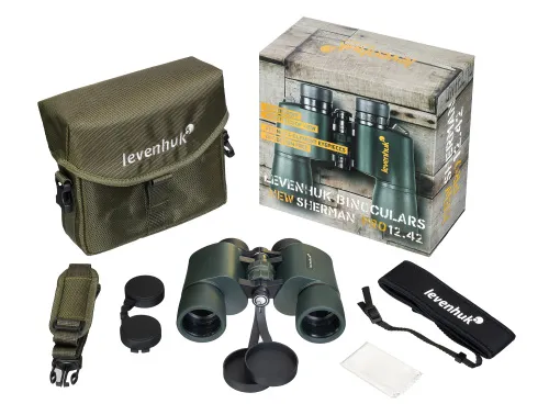 picture Levenhuk New Sherman PRO 12x42 Binoculars,  4