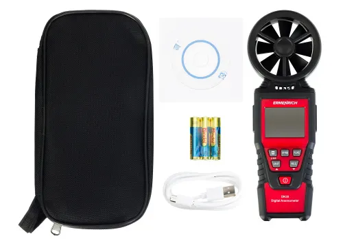 image Ermenrich Seek DN30 Digital Anemometer,  7