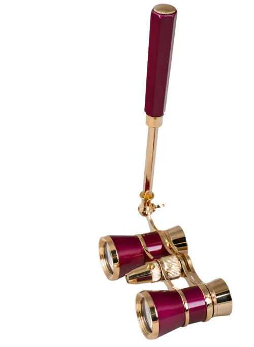 photo Levenhuk Broadway 325N Opera Glasses (lorgnette with LED light),  4