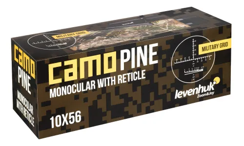 photo Levenhuk Camo 10x56 Monocular with Reticle,  13