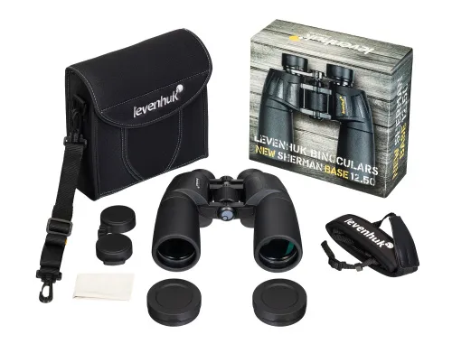 photo Levenhuk New Sherman BASE 12x50 Binoculars,  4